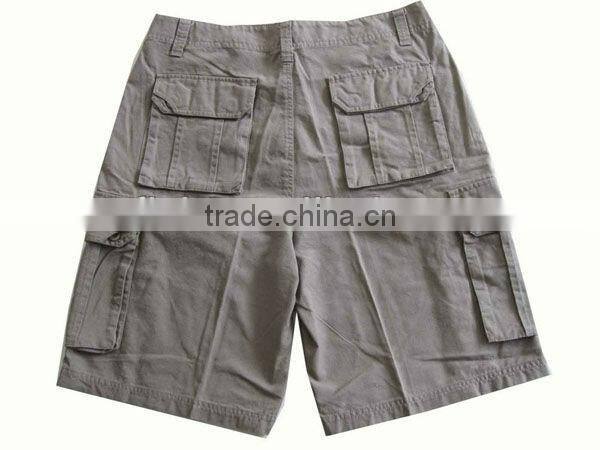 9389 overstock casual solid mens cotton shorts