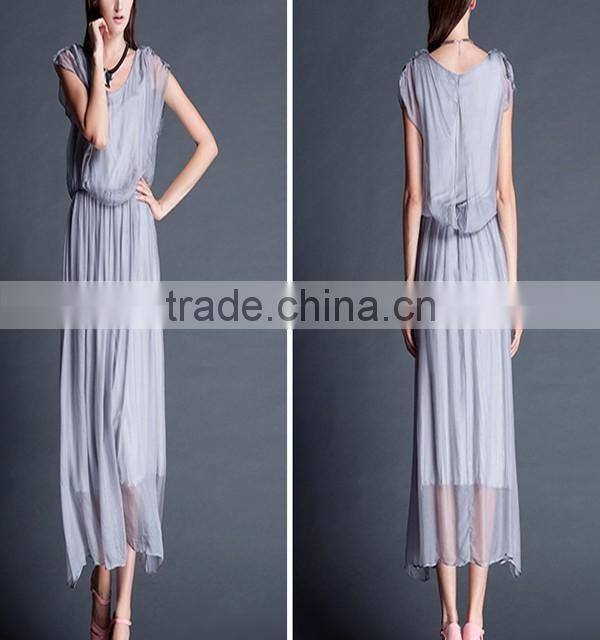 Sexy Wholesale Shenzhen Factory Woman Clothes Export Clothes Maxi Dress