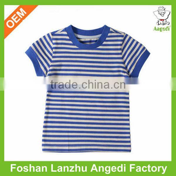 2016 new style High quality stripe t shirt in cheap price and good quality