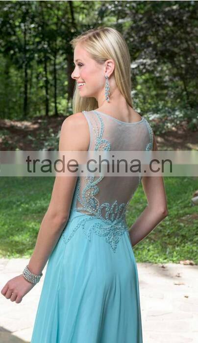 2015 sexy beautiful beaded evening prom dress for sale in china