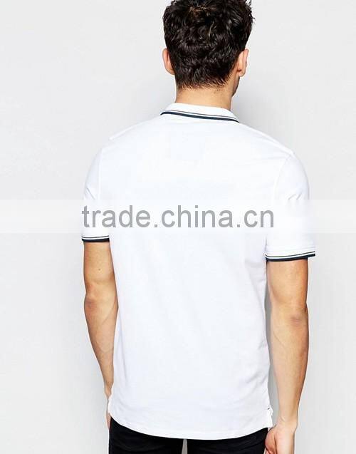 Bulk blank work t-shirt clothing custom, 100% cotton pique polo shirt men wholesale