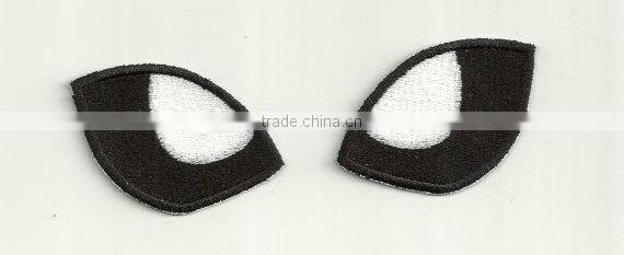 Custom high quality embroidered Cartoon cup patch for clothes embroidery patch made in china choose size/color