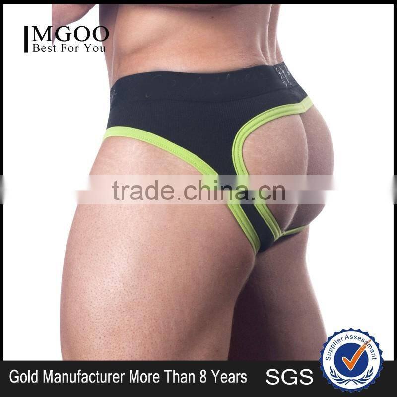 Hot Sale Cheap Price Elastic Band Underwear Cotton Spandex 180g Boxer Brief For Male Custom Made