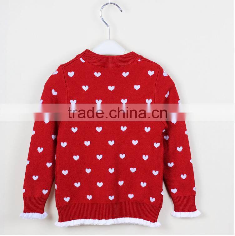 2016 fashion low price flower low MOQ color combination embroidery on sweater