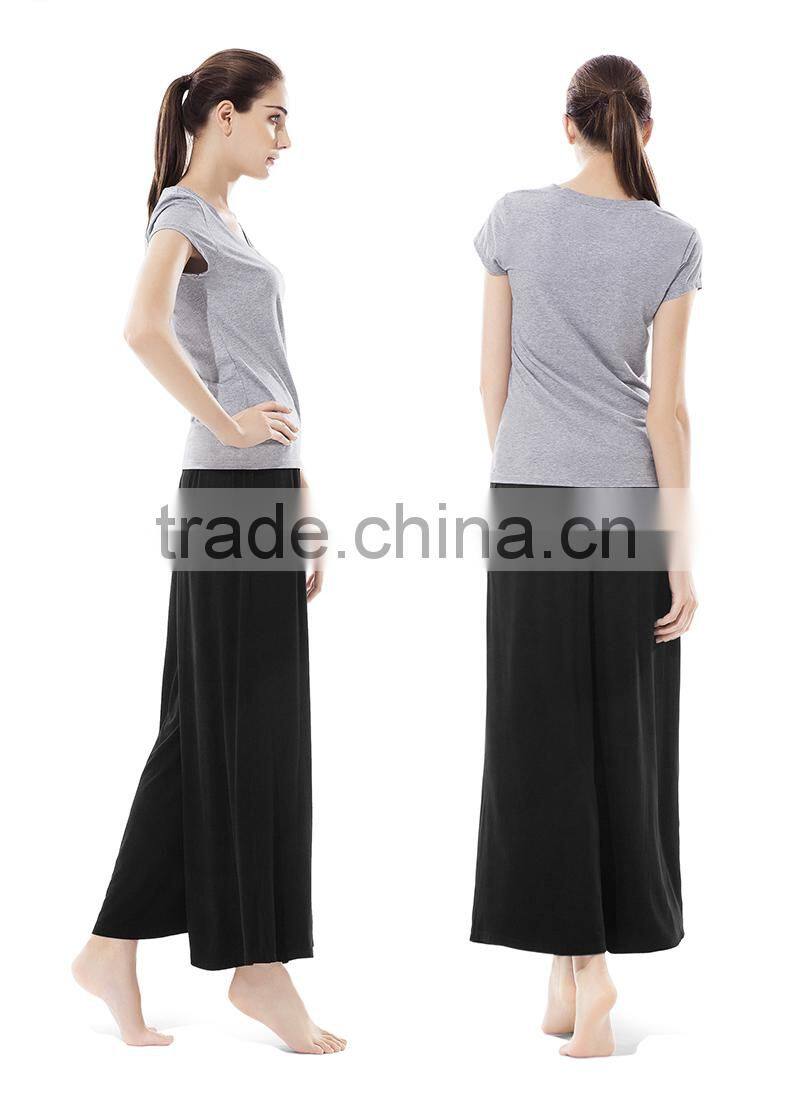 100% cotton t-shirt v neck Household cloth