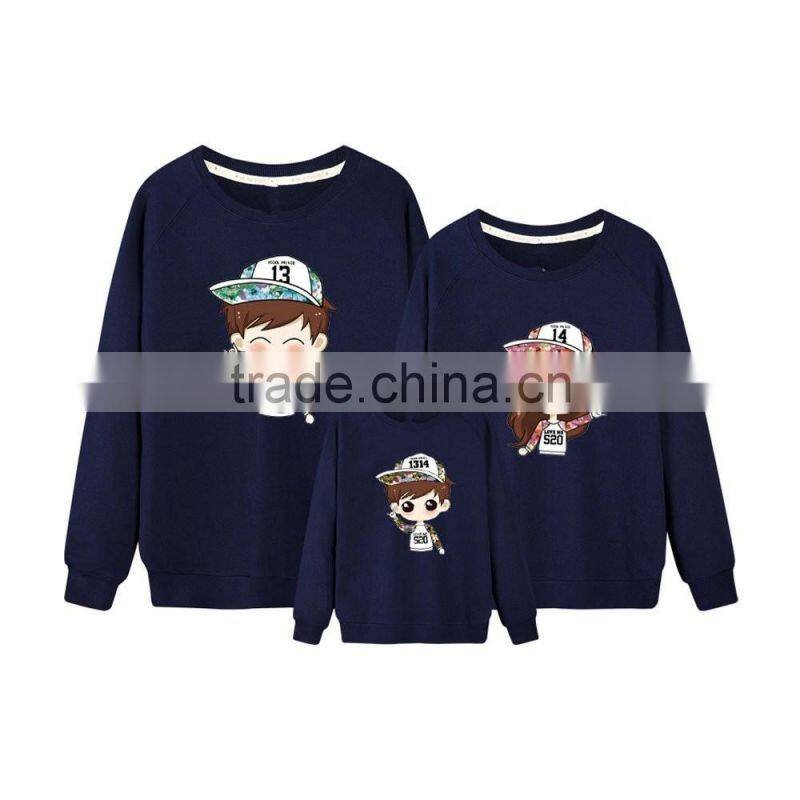 Custom family love couple printing design hoodies for couple