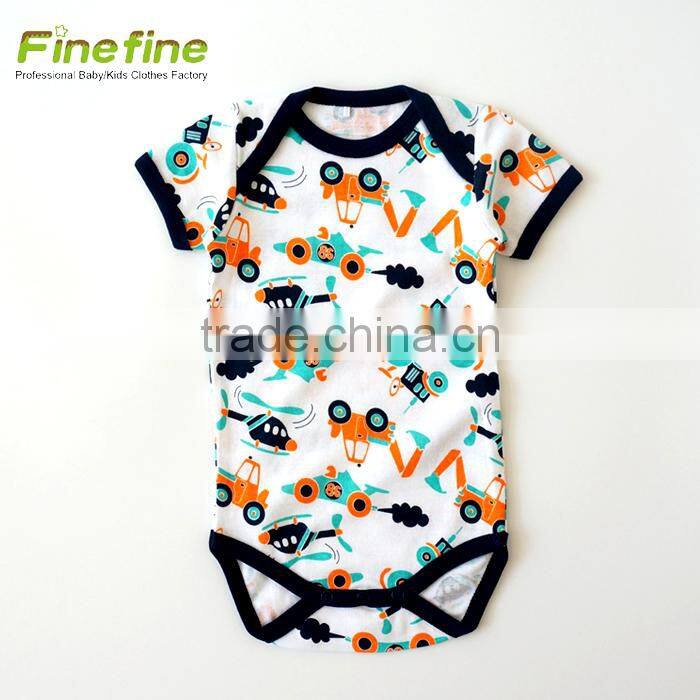 Color Cotton Lace Joint Baby Romper Baby Clothes