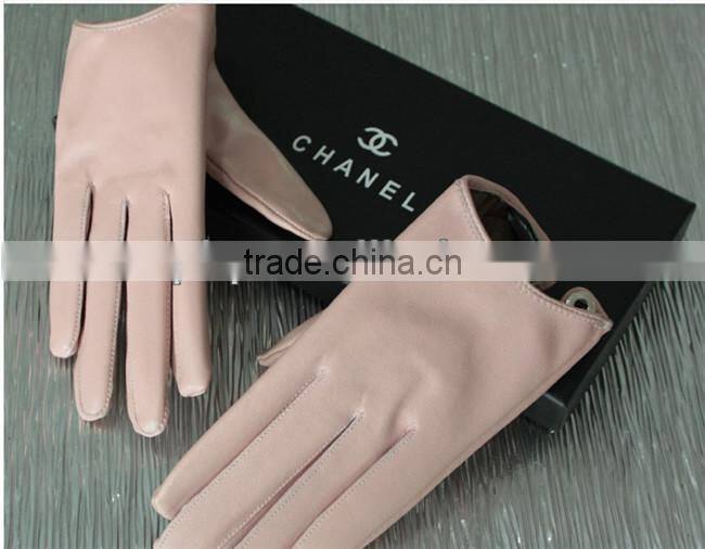 wholesale fashion sheep leather gloves