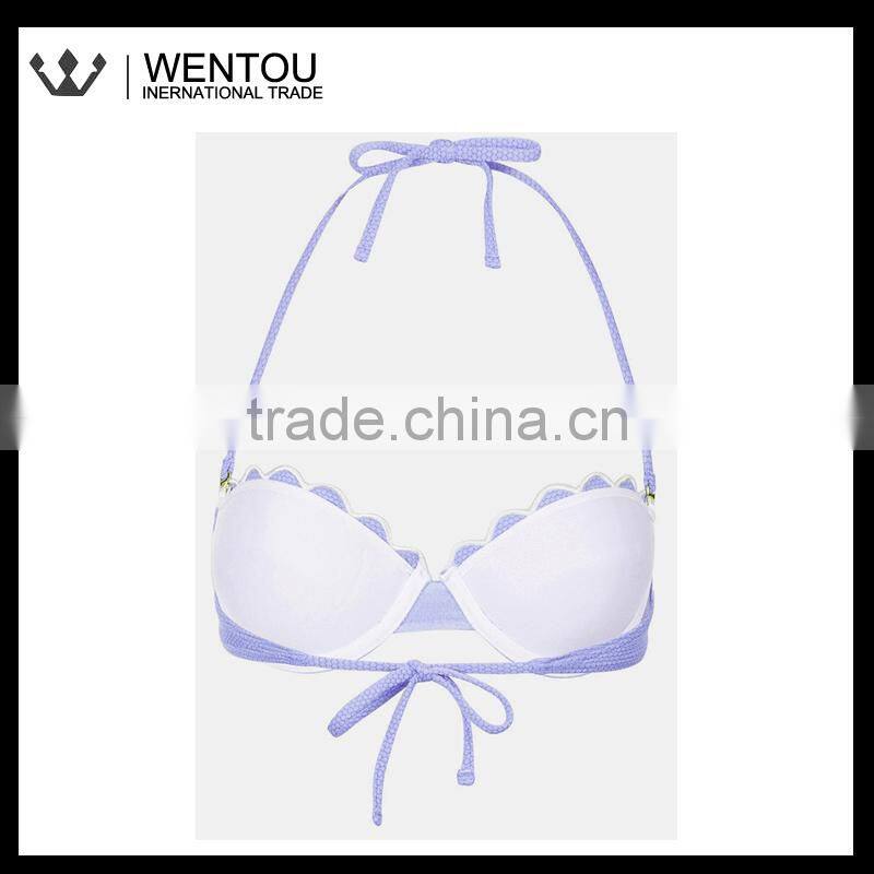 New Arrival Personalized Scalloped Bathing Suits