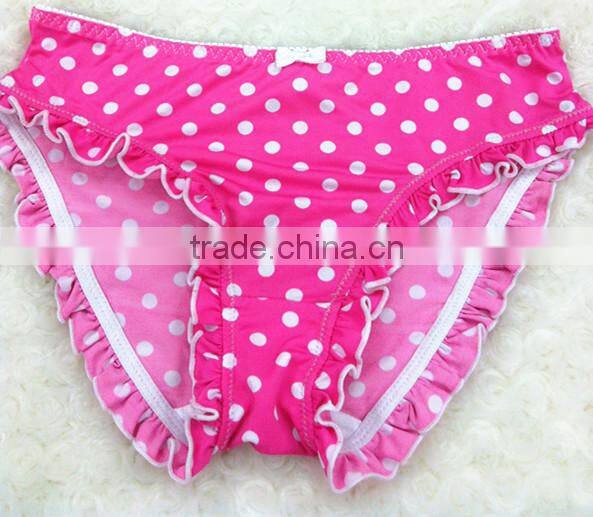 teen girls sexy lingerie panty lovely pink printig smooth touch unique design
