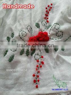 Thai girls cotton children's clothing flowers design dress