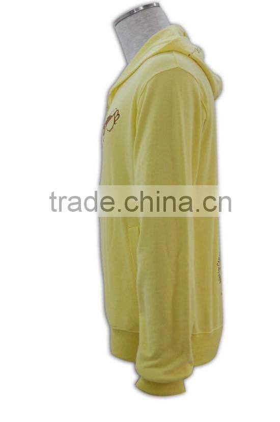Hot sell good quality wholesale promotional cute bright colored thin hoodie