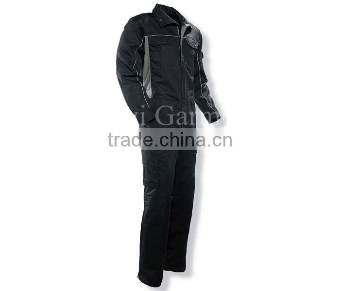 65%polyester 35%cotton elastic waist wholesale workwear coverall