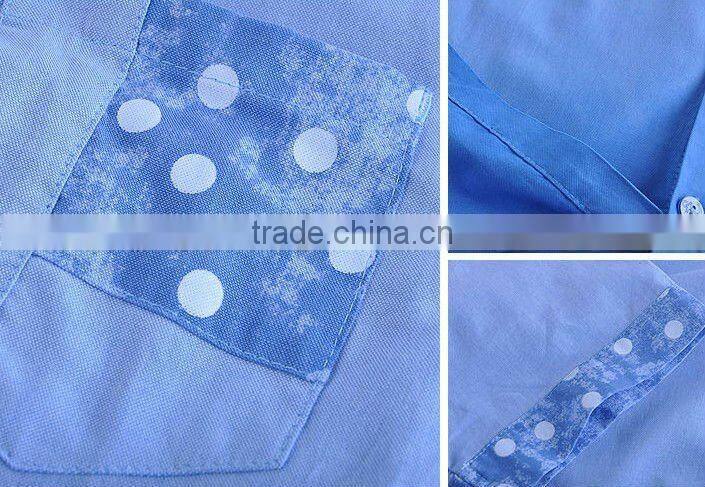 shirt fancy shirts for men short sleeve shirts garment factory SCX0011