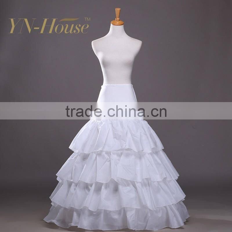 Hoop White Elegant Tulle corset and petticoat