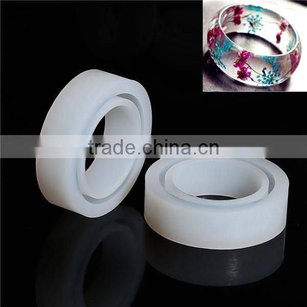 Silicone Resin Mold Bracelet White 8.5cm Dia.