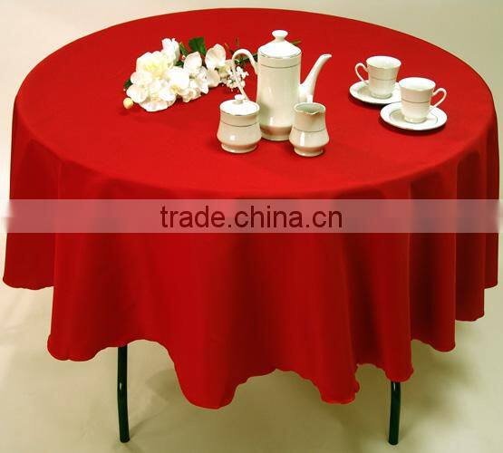 polyester wedding chair cover and banquet table cloth fushia