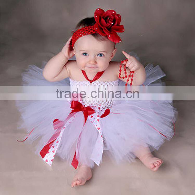 Wholesale OEM many colors plain white baby tutu dress M5051718