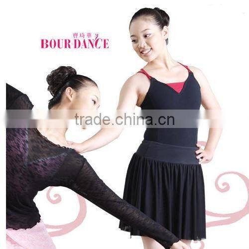 Ballet two-layered leotard dancewear