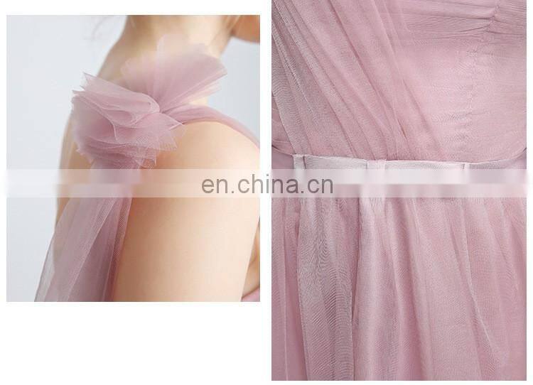 HS1612 Knee Length Short Cheap Wedding Bridesmaid Dress 2016 Custom Made 100% Real Images