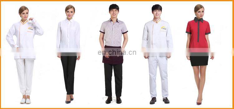 Hot Sale Restaurant Waiter Shirt, Chef Cook Uniform for Women