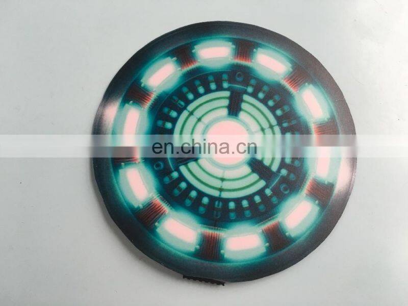 t-shirt EL panel with wireless lithium USB rechargeable inverter sound active