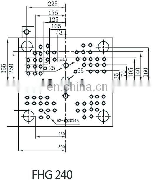 plastic injection moulding 240tons