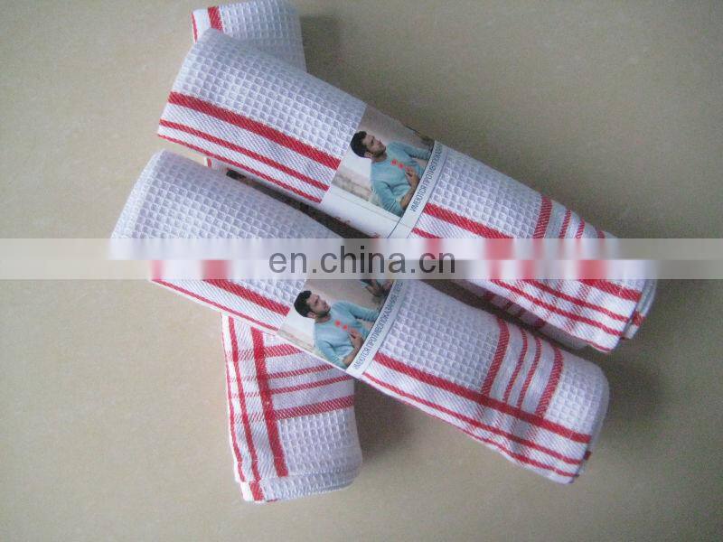 Wholesale 100% Cotton Tea Towel souvenir cotton kitchen dish towel