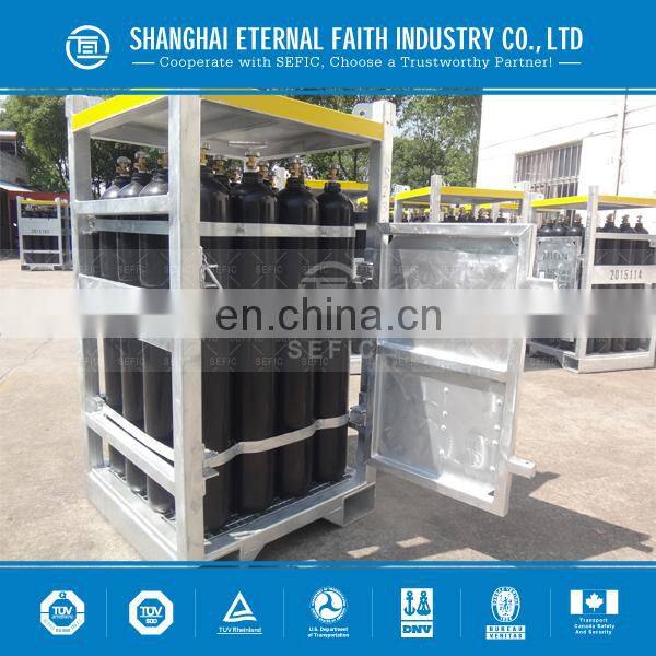 DNV Cylinder Rack Hydrogen Oxygen Gas Cylinder Offshore Gas Cylinder Rack