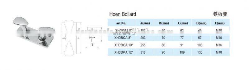 Custom Stainless Steel light bollard Hoen Bollard