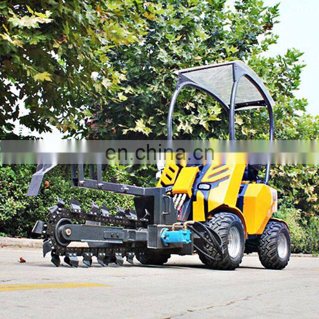 Small tractor gas mini articulating loader for sale