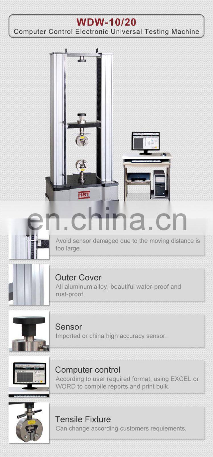 WDW-G Computerized Electronic High Temperature Tensile Creeping Testing Machine
