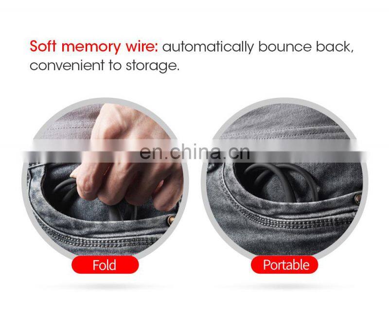 IPX7 Waterproof Magnetic Sports Wireless Earphone super Bass Stereo wireless neck Band Wireless Headphone