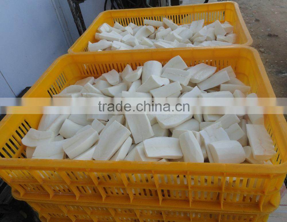 Vietnam Good Price frozen Peeled Cassava/ frozen tapioca