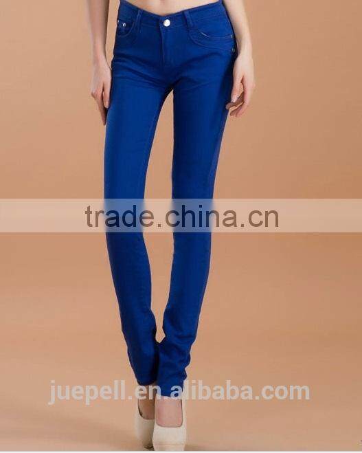 OEM woman clothes 2015 lates office sweet ladies trousers