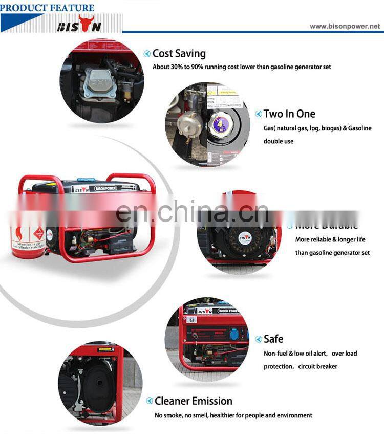 2.5kw AVR AC Single Phase Gasoline/Kerosene/LPG Generator