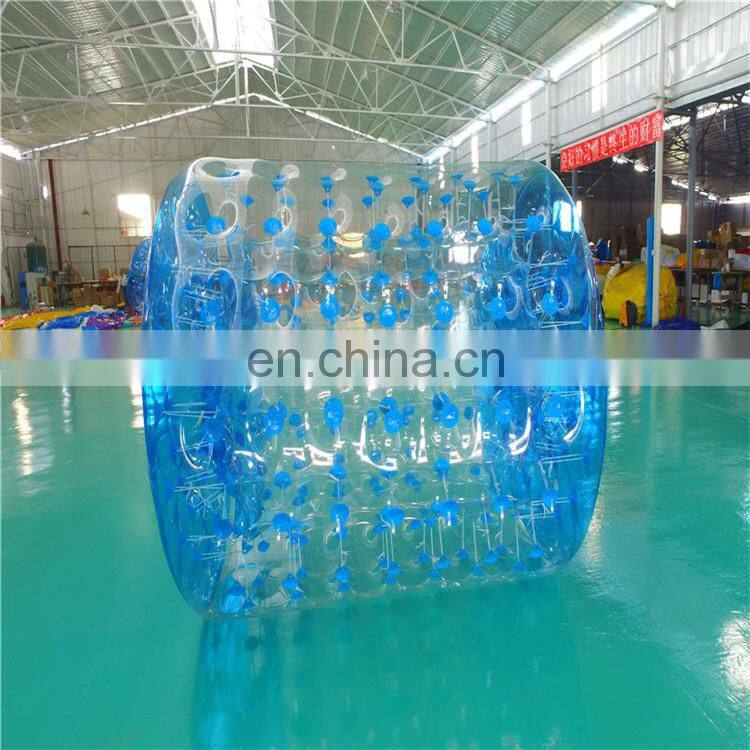 NEW product colourful inflatable water walking roller ball / Large inflatable roller tube for sale