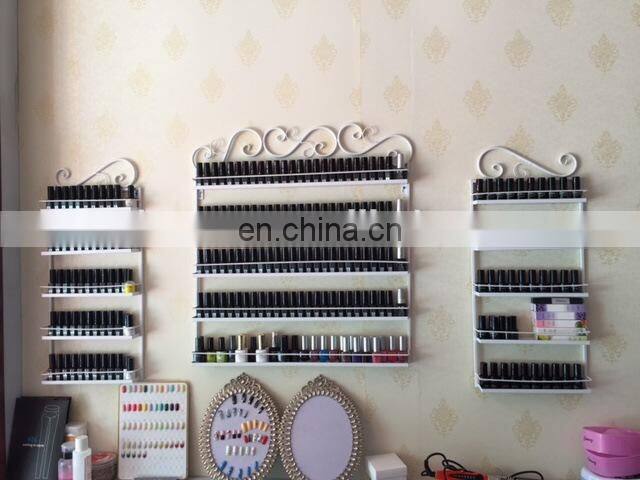 Nail Polish Shelves Cosmetic Display Rack Hanging Nail Polish Shelf