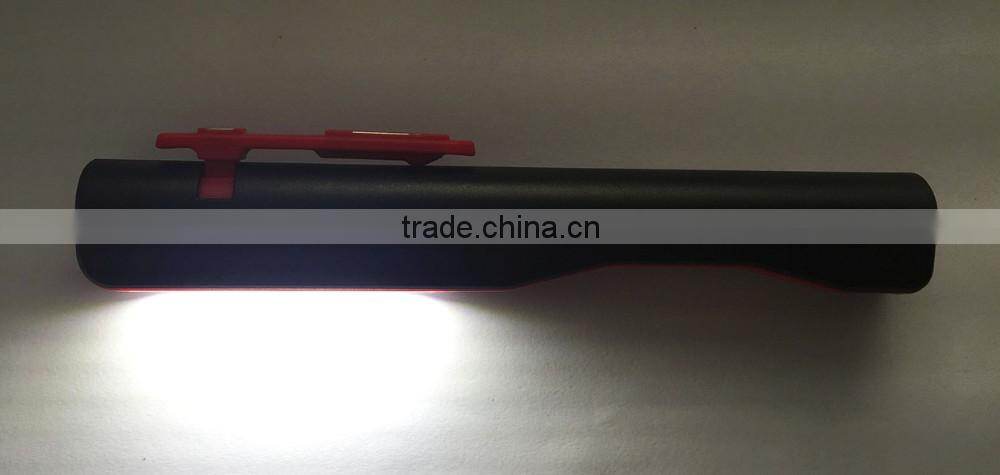 Portable1W+3W COB clip pen light with magnetic base