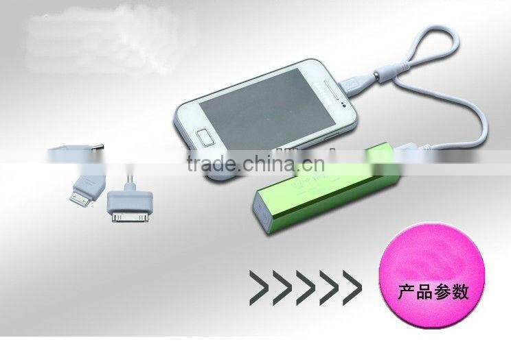 Lipstick power bank for new iPad