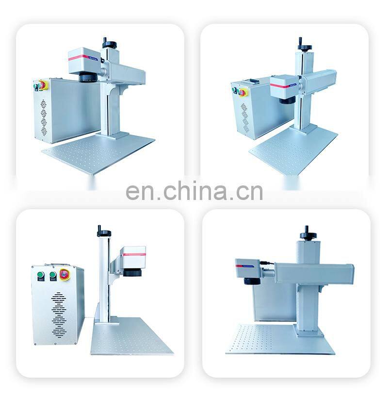High precision portable type fiber laser marking machine, economic fiber laser marker on sell