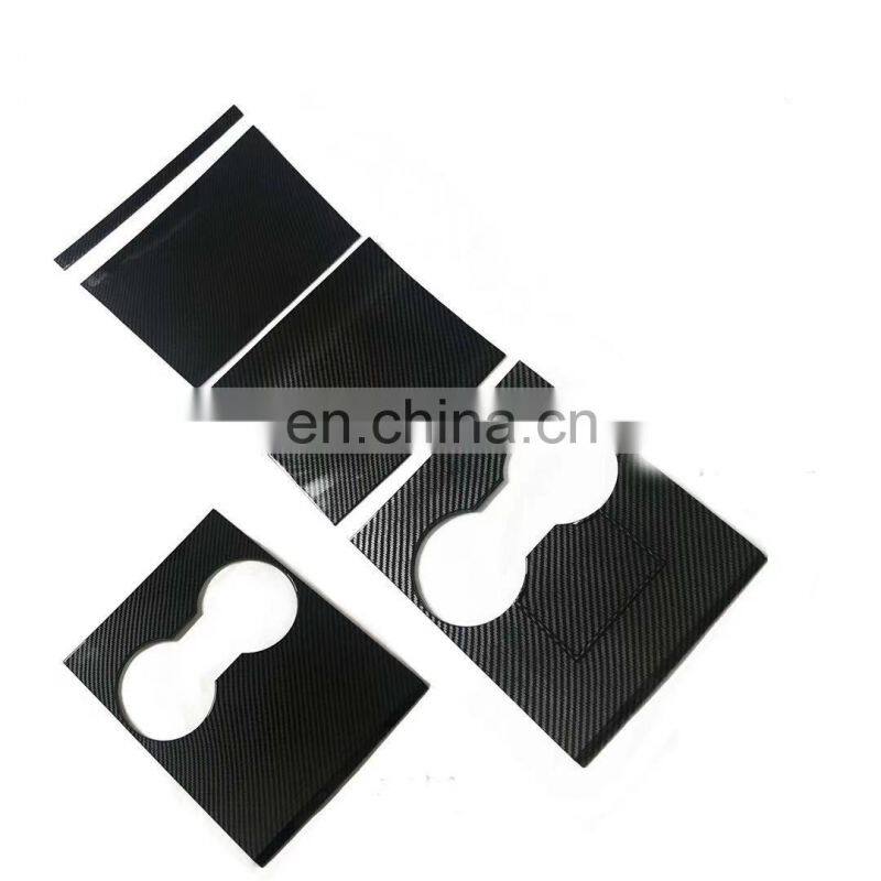 Car Central Control Panel Sticker For Tesla Model 3 Accessories Interior Style Auto Protective Film Car Accessories