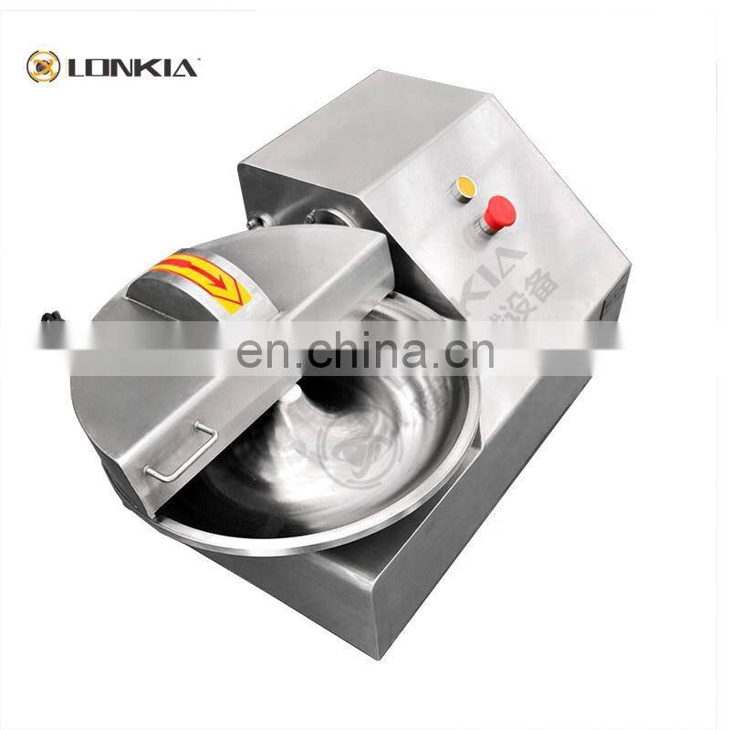 LONKIA 20L Chopping Machine Customized Meat Bowl Chopper Machine