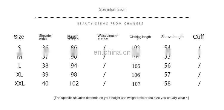 custom brandHot Selling In Stock Amazon Style Hot Sale High Quality New Color Matching Autumn Fashion Long Elegant Women Coat