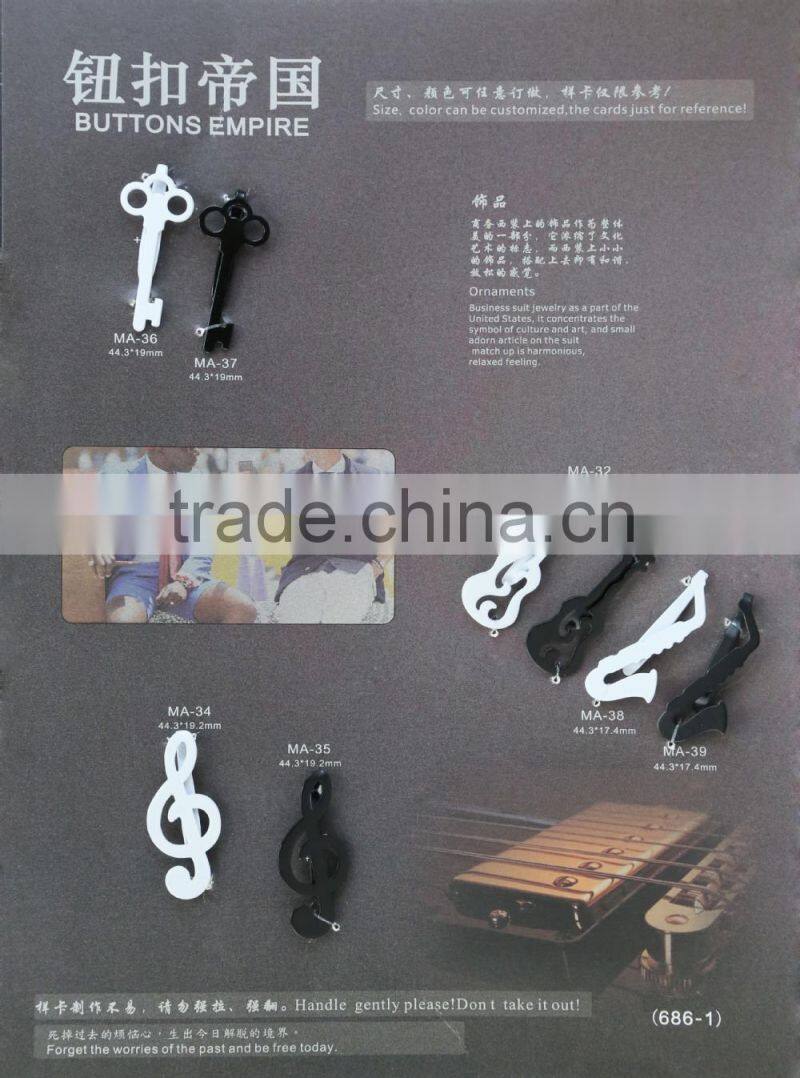 colorful and fashion decorating metal glasses for tie and suits