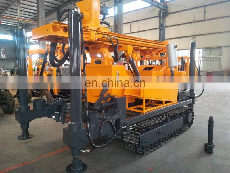 good price trailer mounted 300m pneumatic water well drilling rigs machine