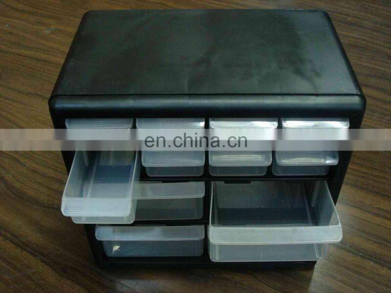 industry plastic box for tools with 12 drawers