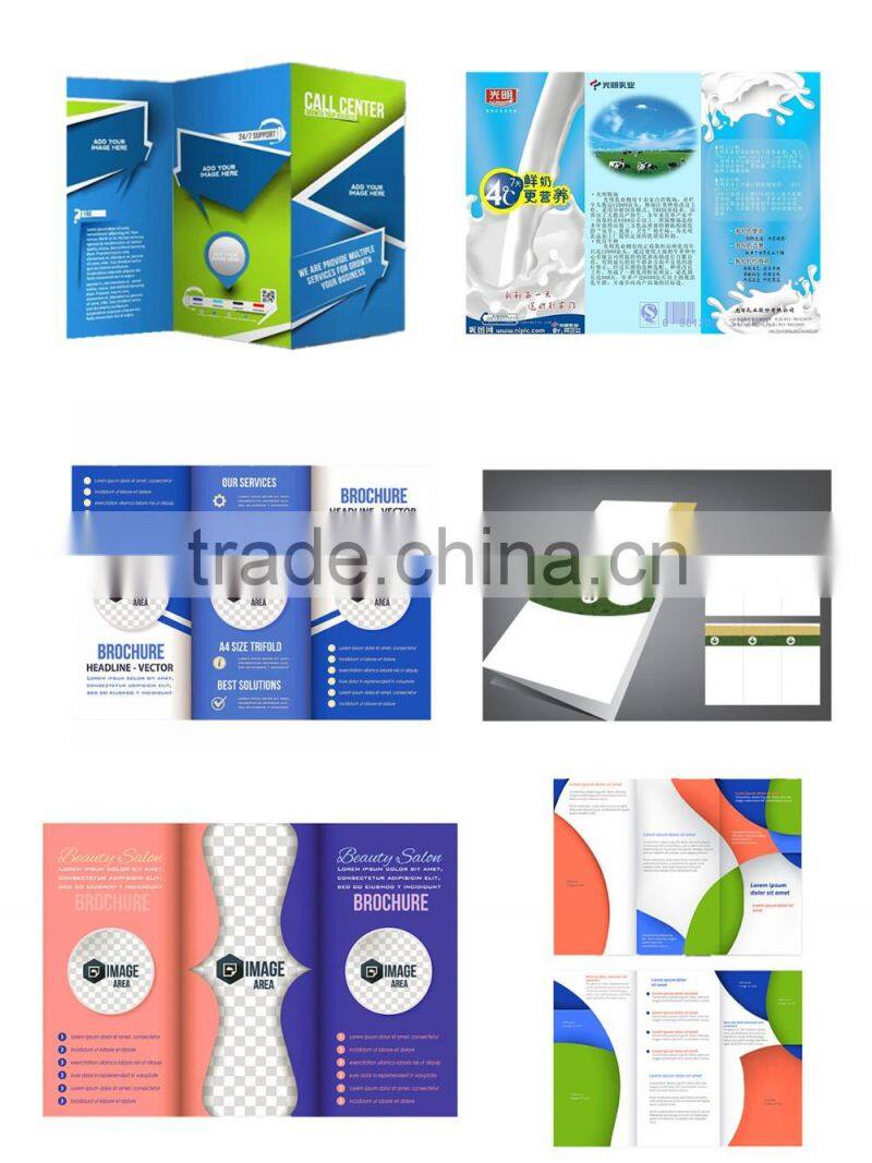 Custom leaflet printing booklet printing manufacturer China (mainland)