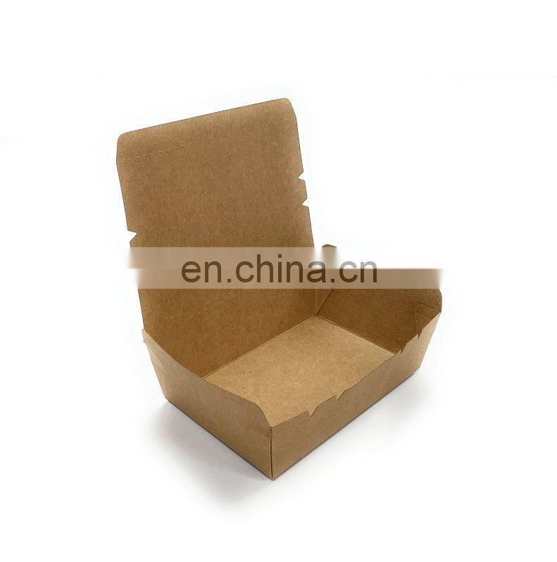 UTCH520 Automatic Disposable Microwave Safe Paper Cardboard Bento Lunch Box Brown Cardboard box Making Machine