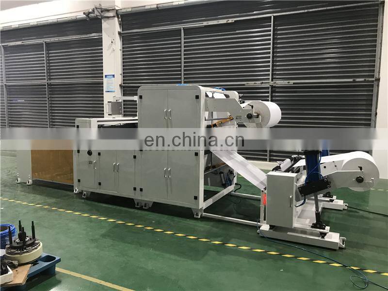 UTHQ1100K Automatic Dutch oven fryer parchment oil wax paper cross cutting sheeting machine